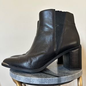 Franco Sarto leather ankle boots - 8.5